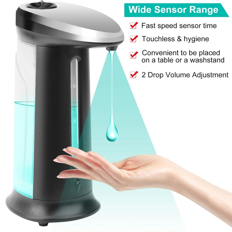 1Pc Automatic Soap Dispenser 400ML